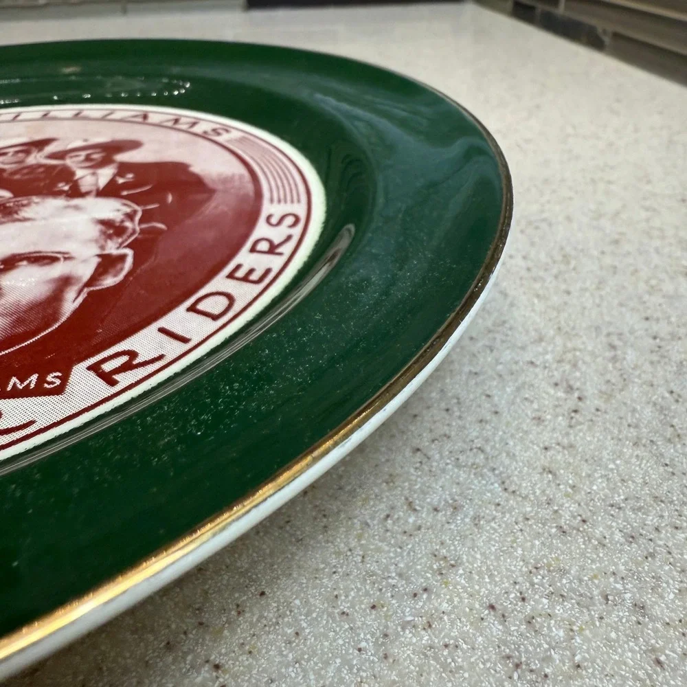 Vintage Doc Williams and The Border Riders Collector Plate 22K Gold Bel-Ar 9.25